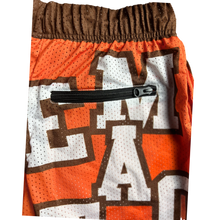 Load image into Gallery viewer, Certified Orange Mesh Shorts