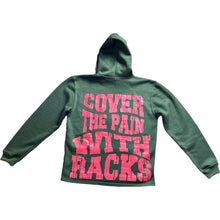 Load image into Gallery viewer, Olive Green Racks Hoodie